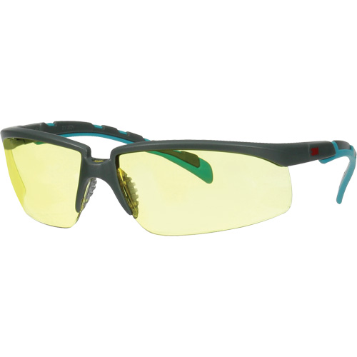 Lunettes de s&eacute;curit&eacute; de la s&eacute;rie Solus 2000, Lentille Ambr&eacute;e, Antibu&eacute;e/Anti-&eacute;gratignures, ANSI Z87+ Waymarc Industries Inc