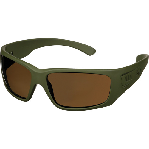 Maxim Elite 1000 Series Safety Glasses, Brown Lens, Anti-Fog/Anti-Scratch, Meets/Exceeds CSA Z94.3 Waymarc Industries Inc