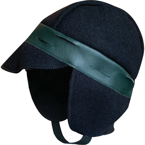 Safety Helmet Winter Liner, Sheep Lining, One Size, Navy Blue Waymarc Industries Inc