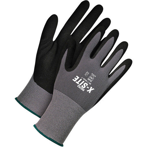 Gants enduits l&eacute;gers X-Site, 8, R&ecirc;vetement Nitrile, Calibre 15, Enveloppe en Nylon/Lycra Waymarc Industries Inc
