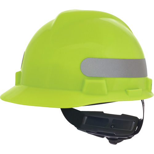 Casque de s&eacute;curit&eacute; &agrave; fentes V-Gard, ANSI type I/CSA type 1, Suspension Rochet Waymarc Industries Inc