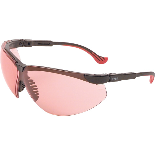 Uvex HydroShield&reg; Genesis&reg; XC Safety Glasses, SCT-Vermillion Lens, Anti-Fog/Anti-Scratch, ANSI Z87+/Meets/Exceeds CSA Z94.3 Waymarc Industries Inc