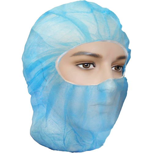 Cagoules de protection Care, Polypropyl&egrave;ne, Bleu Waymarc Industries Inc
