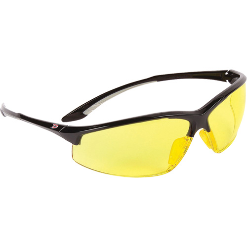 Lunettes de s&eacute;curit&eacute; &agrave; demi-monture Hummingbird Dynamic, Lentille Ambr&eacute;e, Antibu&eacute;e, ANSI Z87+/R&eacute;pond ou surpasse la norme CSA Z94.3 Waymarc Industries Inc