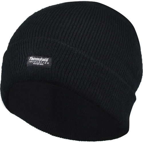 Lined Cuff Tuque, Thinsulate Lining, One Size, Black Waymarc Industries Inc