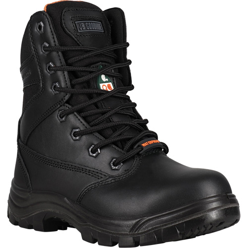 Bottes de s&eacute;curit&eacute;, Cuir, Embout Acier, Taille 6, Imperm&eacute;able Waymarc Industries Inc