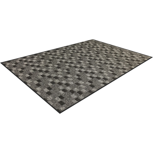 Tapis de vestibule Terra Nova classique, Essuie-pieds, 3' x 5' x 5/16", Charbon Waymarc Industries Inc