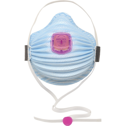 Respirateur de la s&eacute;rie AirWave 4400 avec Smartstrap et garniture d'&eacute;tanch&eacute;it&eacute; int&eacute;grale en mousse, P100, Certifi&eacute; NIOSH, Moyen/grand Waymarc Industries Inc
