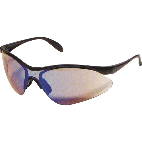 Miranda Safety Glasses, Blue Mirror Lens, Anti-Scratch, Meets/Exceeds CSA Z94.3 Waymarc Industries Inc
