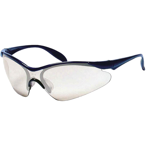 Miranda Safety Glasses, Blue Mirror Lens, Anti-Scratch, Meets/Exceeds CSA Z94.3 Waymarc Industries Inc