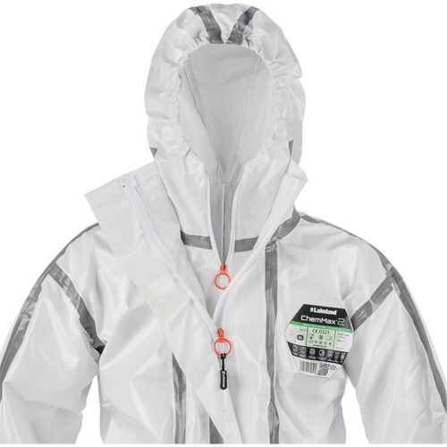 ChemMax 2 Coverall, Small, White Waymarc Industries Inc