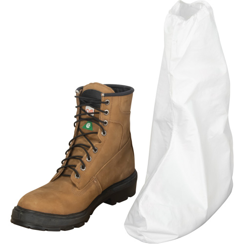 Couvre-bottes, Taille unique, Microporeux, Blanc Waymarc Industries Inc