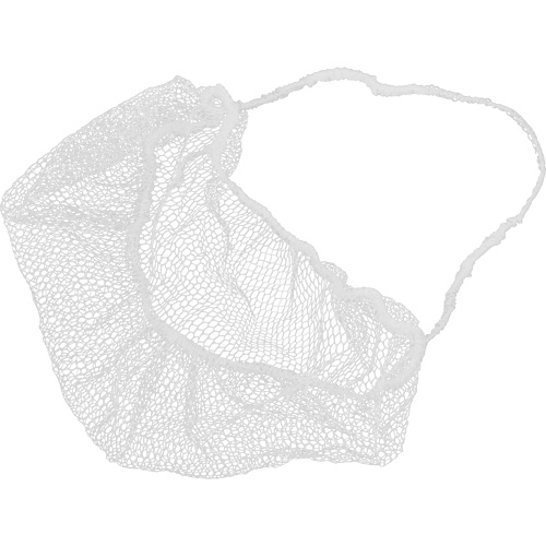 Beard Nets, Nylon, White Waymarc Industries Inc