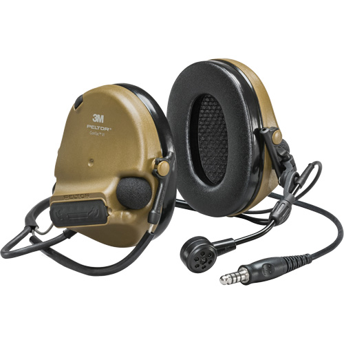Peltor ComTac VI NIB Single Lead Headset, Neckband Style, 22 dB Waymarc Industries Inc