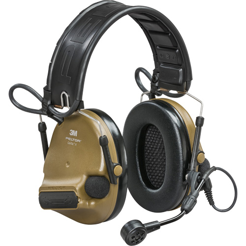 Peltor ComTac VI NIB Headset with Arc, Headband Style, 23 dB Waymarc Industries Inc