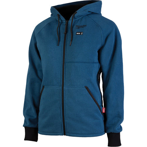 Chandail &agrave; capuchon chauffant M12 complet, Femmes, Petit, Bleu, Polyester Waymarc Industries Inc