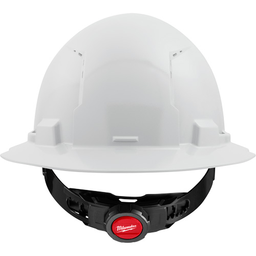 Full Brim Hardhat with 4-Point Suspension System, Ratchet Suspension, ANSI Type I/CSA Type 1 Waymarc Industries Inc
