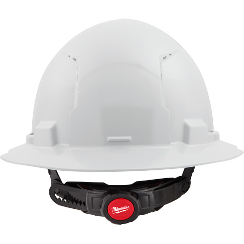 Full Brim Hardhat with 6-Point Suspension System, Ratchet Suspension, ANSI Type I/CSA Type 1 Waymarc Industries Inc