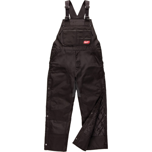 Salopette GridIron courte avec fermeture &agrave; glissi&egrave;re jusqu'&agrave; la cuisse, Hommes, 2T-Grand, Noir Waymarc Industries Inc