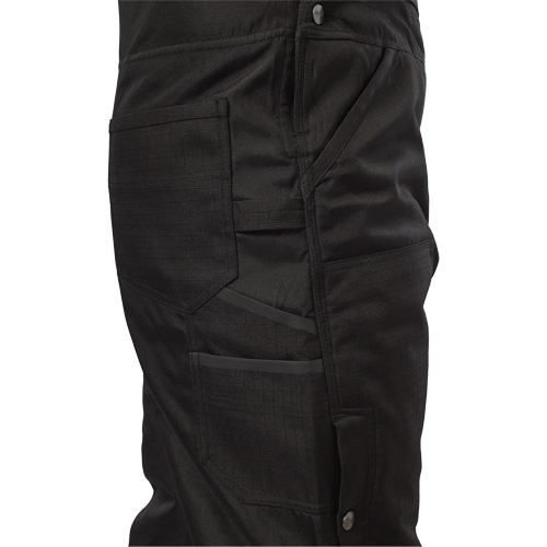Salopette GridIron courte avec fermeture &agrave; glissi&egrave;re jusqu'&agrave; la cuisse, Hommes, 2T-Grand, Noir Waymarc Industries Inc