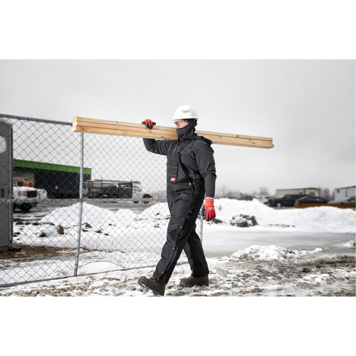 Salopette GridIron courte avec fermeture &agrave; glissi&egrave;re jusqu'&agrave; la cuisse, Hommes, 2T-Grand, Noir Waymarc Industries Inc