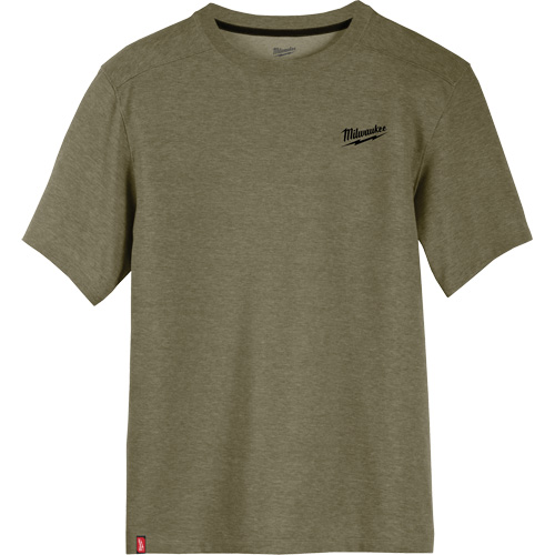 Hybrid Work Tee Shirt, Men's, Small, Green Waymarc Industries Inc