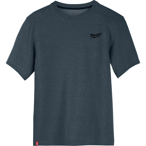 Hybrid Work Tee Shirt, Men's, Small, Blue Waymarc Industries Inc