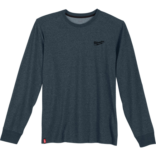 Hybrid Work Tee Shirt, Men's, Small, Blue Waymarc Industries Inc