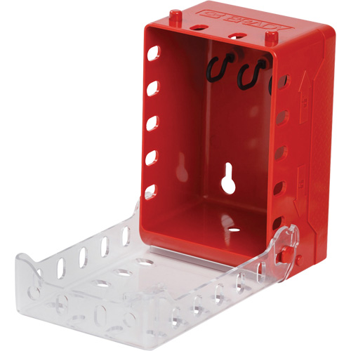 Ultra Compact Lock Box, Red Waymarc Industries Inc