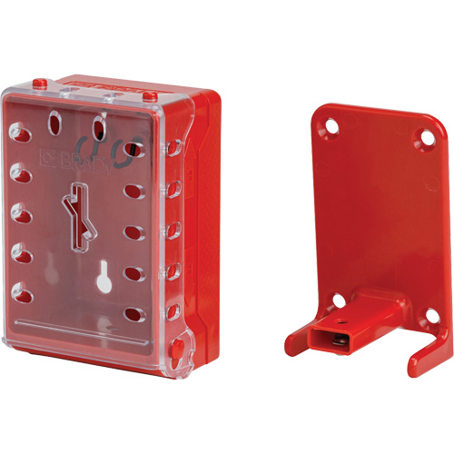 Ultra Compact Lock Box, Red Waymarc Industries Inc