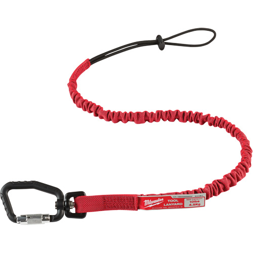 Longe verrouillable pour outils, Tendeur, Mousqueton/boucle Waymarc Industries Inc