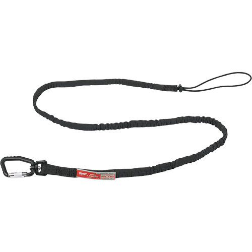 Extended Reach Locking Tool Lanyard, Bungee, Carabiner/Loop Waymarc Industries Inc