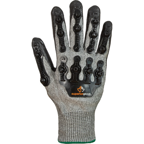 TenActiv STXFNVB Impact Gloves, Medium, Synthetic Palm, Knit Wrist Cuff Waymarc Industries Inc