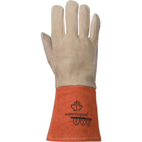 Gants de soudage TIG, Cuir fleur de daim, Taille Moyen Waymarc Industries Inc