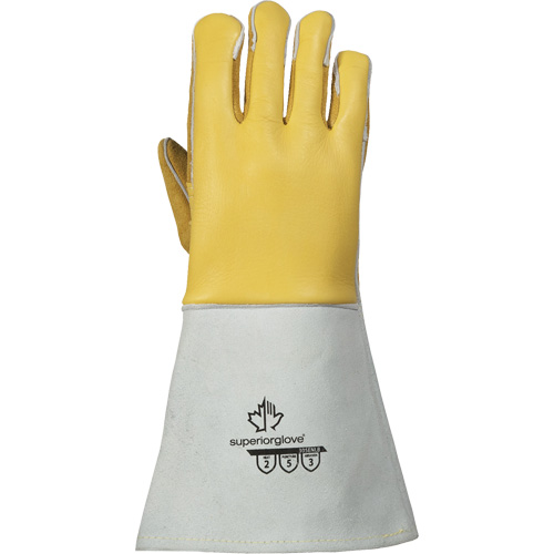 TIG Welding Gloves, Grain Elkhide, Size Small Waymarc Industries Inc
