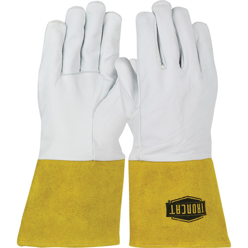 Ironcat&reg; Premium Leather TIG Glove, Grain Kidskin, Size Small Waymarc Industries Inc