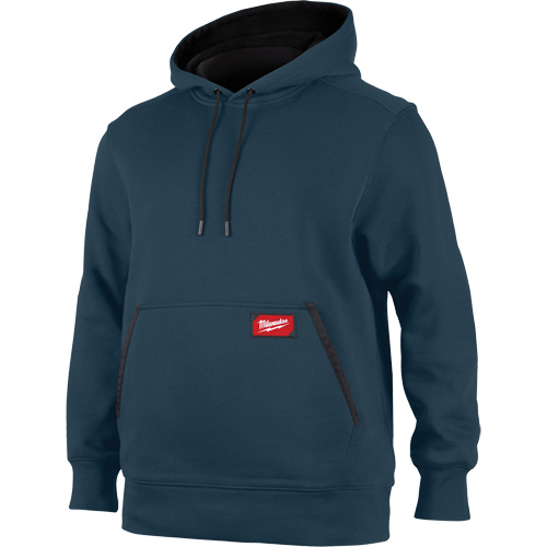 Midweight Pullover Hoodie, Men's, Small, Blue Waymarc Industries Inc