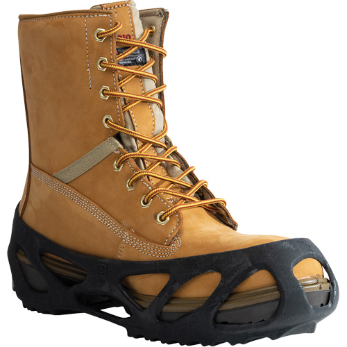 Brass Stride&reg; Non-Sparking Ice Cleats, Brass, Stud Traction, Small Waymarc Industries Inc