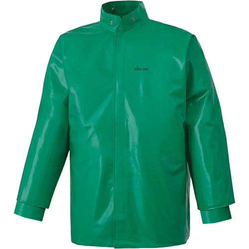 J43 380 Manteau CA-43 ignifuge et r&eacute;sistant aux produits chimiques et aux acides, Petit, Vert Waymarc Industries Inc