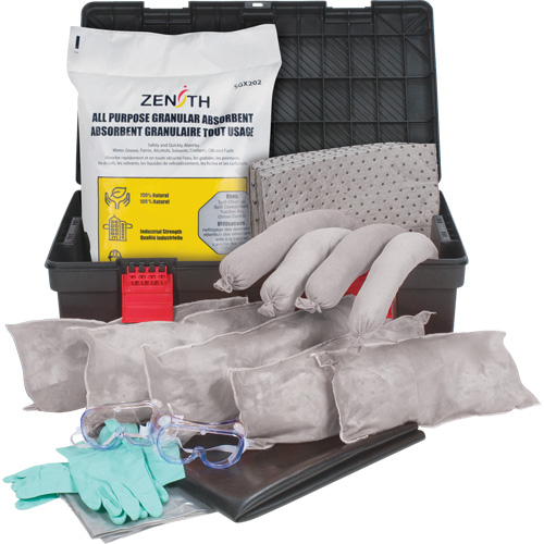 Tool Box Spill Kit, Universal, Bin, 31 US gal. Absorbancy Waymarc Industries Inc