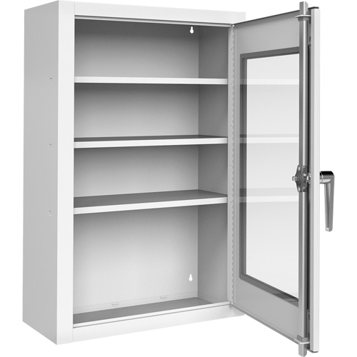 Lockable Medicine Cabinet with Plexiglas Door Waymarc Industries Inc