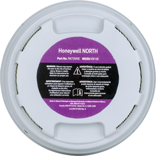 HEPA Filter Cartridge, Organic Vapour Waymarc Industries Inc