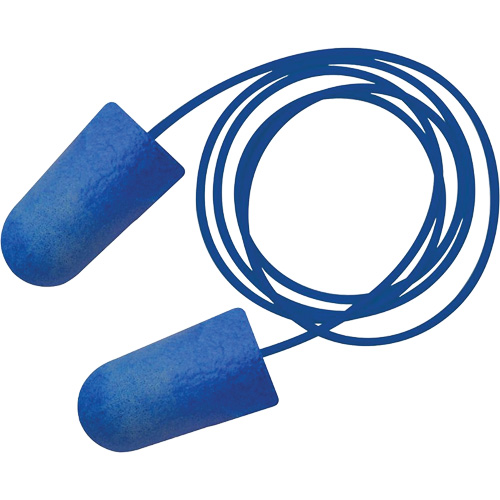Food Pro Bullet BioSoft BioBased Metal Detectable Earplugs, Corded, One-Size, Bulk - Box, 32 NRR dB Waymarc Industries Inc