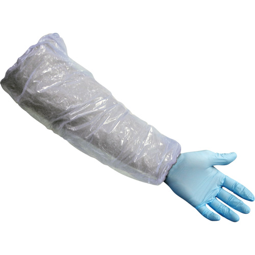 Manchons, Longueur de 16", Poly&eacute;thyl&egrave;ne, Blanc Waymarc Industries Inc