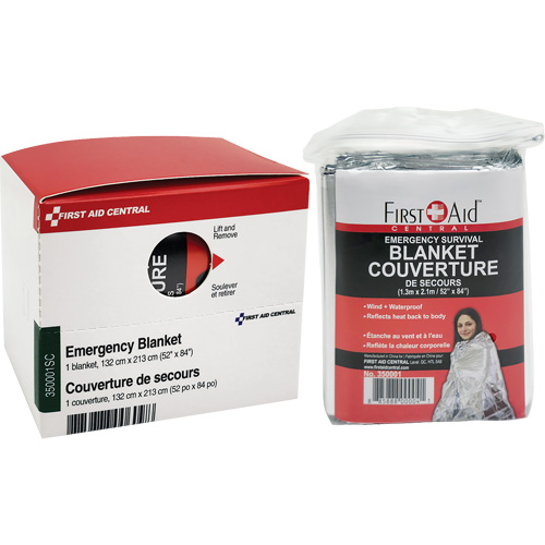 SmartCompliance&reg; Refill Emergency Blanket, Mylar Waymarc Industries Inc