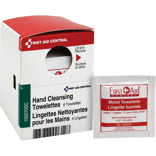 SmartCompliance&reg; Refill Cleansing Wipes, Towelette, Hand Cleaning Waymarc Industries Inc