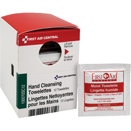 SmartCompliance&reg; Refill Cleansing Wipes, Towelette, Hand Cleaning Waymarc Industries Inc
