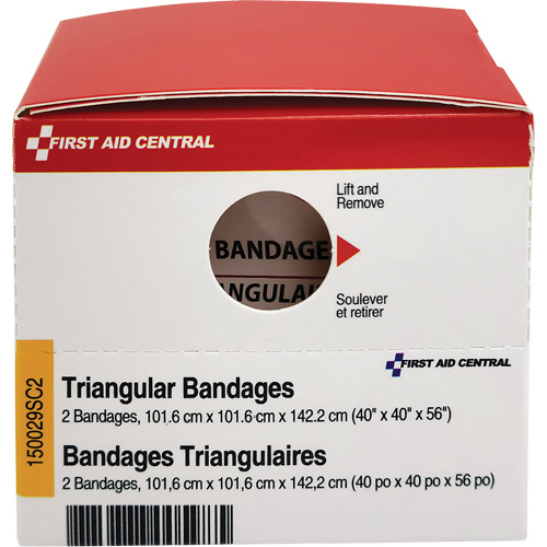 SmartCompliance&reg; Refill Triangular Bandages Waymarc Industries Inc