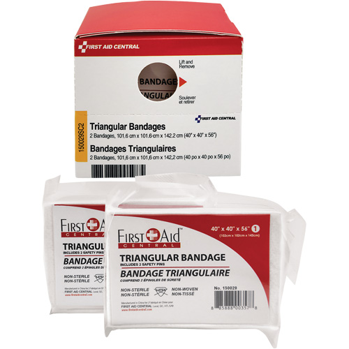 SmartCompliance&reg; Refill Triangular Bandages Waymarc Industries Inc