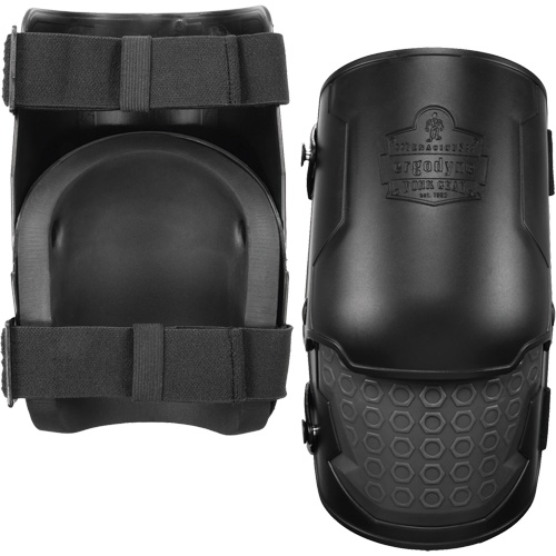 ProFlex 360 Hard Shell Hinged Knee Pads, Buckle Style, Rubber Caps, Foam Pads Waymarc Industries Inc